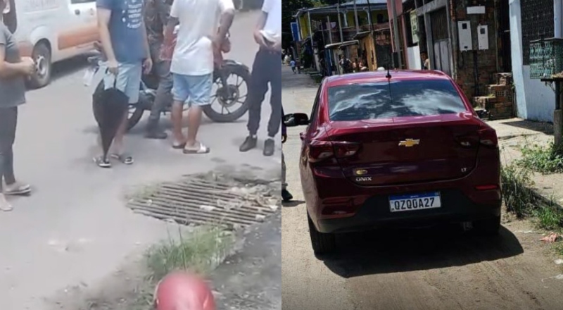 PM de folga é baleado e roubado durante tiroteio em Manaus; veja vídeo