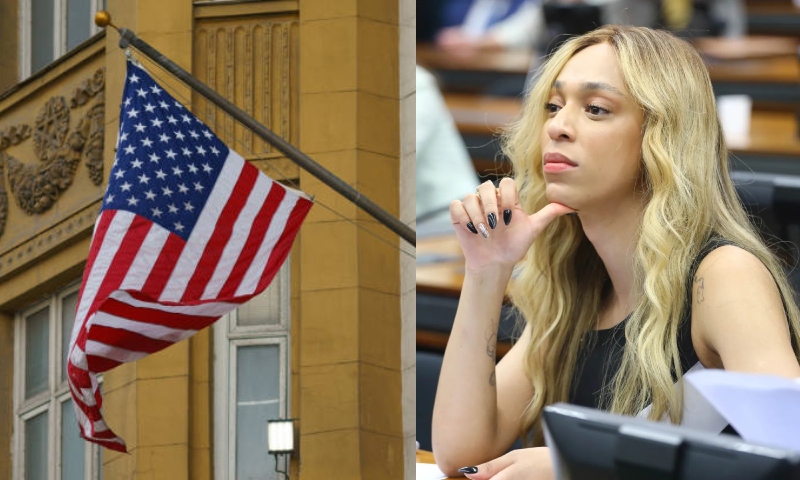 Embaixada dos EUA responde Erika Hilton e diz que só há dois sexos imutáveis: “masculino e feminino”