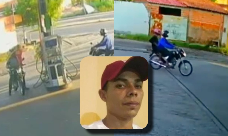 Vídeo mostra momento em que frentista é executado enquanto atendia cliente em posto; veja