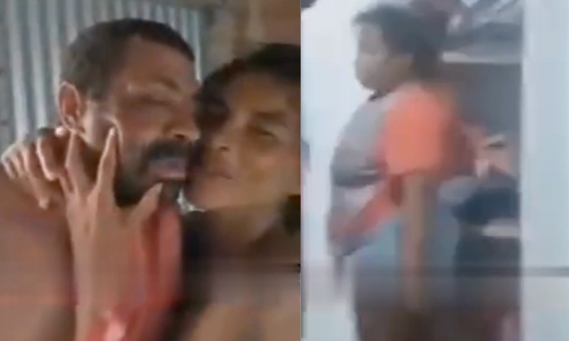 Vulgo ‘Galã’ se declara para a ex após tomar um litro de 51 e de ressaca é surpreendido pela atual; veja vídeo