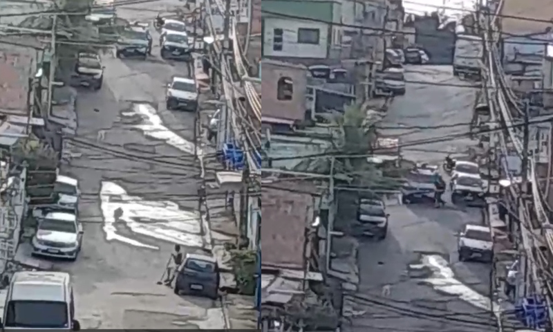 Assaltante vai roubar na sexta-feira Santa e termina com “CPF Cancelado” no bairro Alvorada; veja vídeo