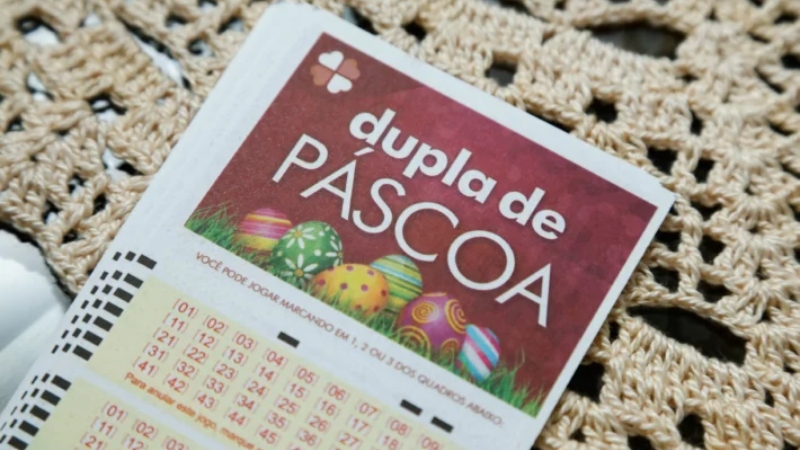 Dupla de Páscoa e Mega-Sena: veja os números sorteados