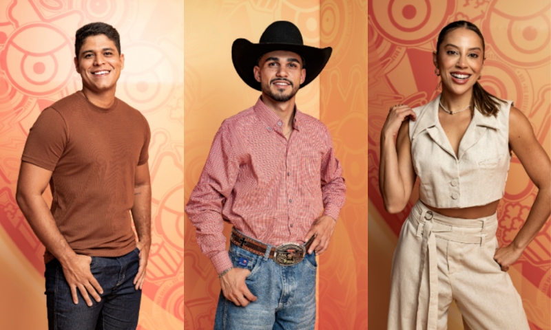 Final do BBB25: Guilherme, João Pedro e Renata disputam prêmio de quase R$ 3 milhões
