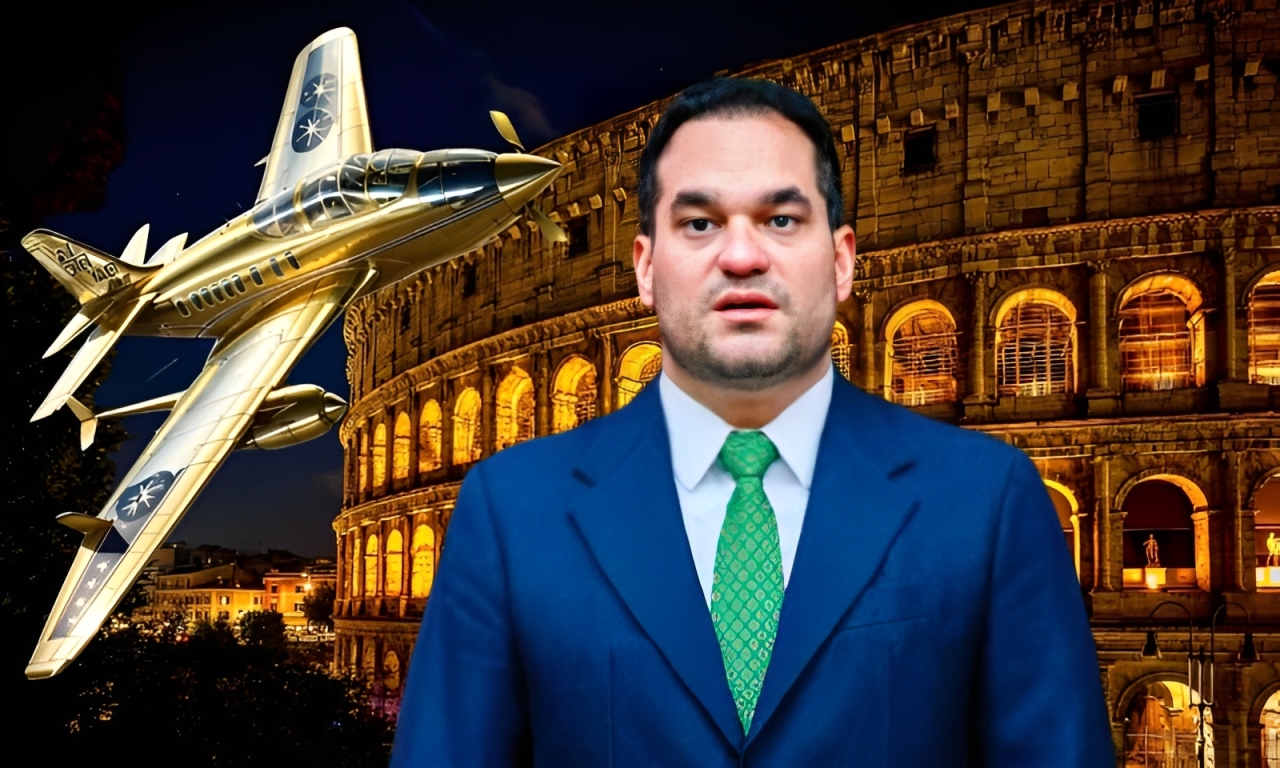 Decreto de contenção virou piada: Flávio Antony assina o corte de gastos mas viaja de 1ª classe para Roma bancado pelo povo