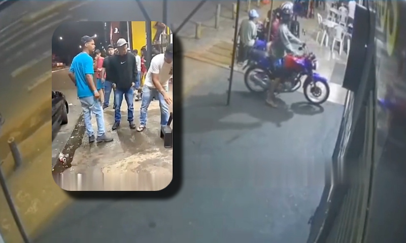 Tudo filmado: homem é executado em lanchonete após ‘talaricar’ rival; veja vídeo