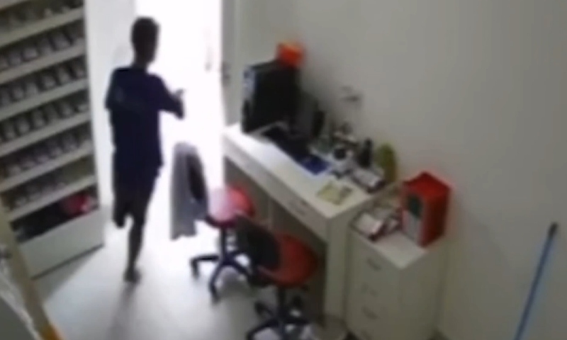 Vulgo “Saci Pererê” é preso pela 5ª vez após furtar lojas; veja vídeo