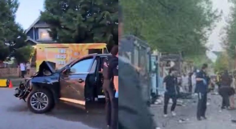 Motorista atropela multidão e deixa vários mortos durante festa de rua; veja vídeo