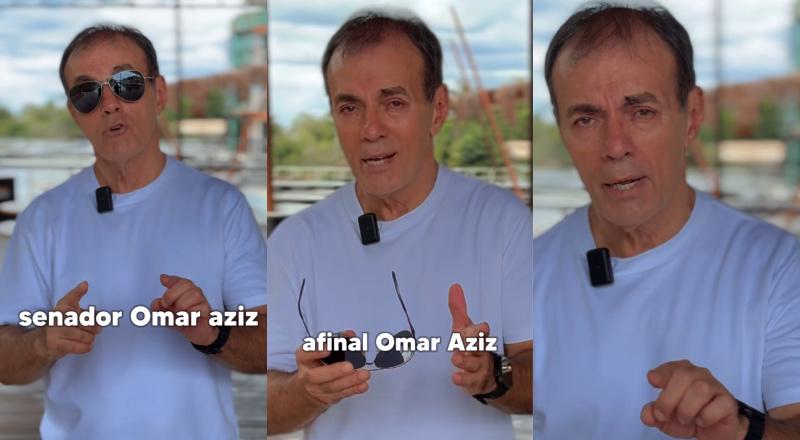 Desespero por audiência: jornalista inventa polêmica para se promover às custas de evento político em Manaus