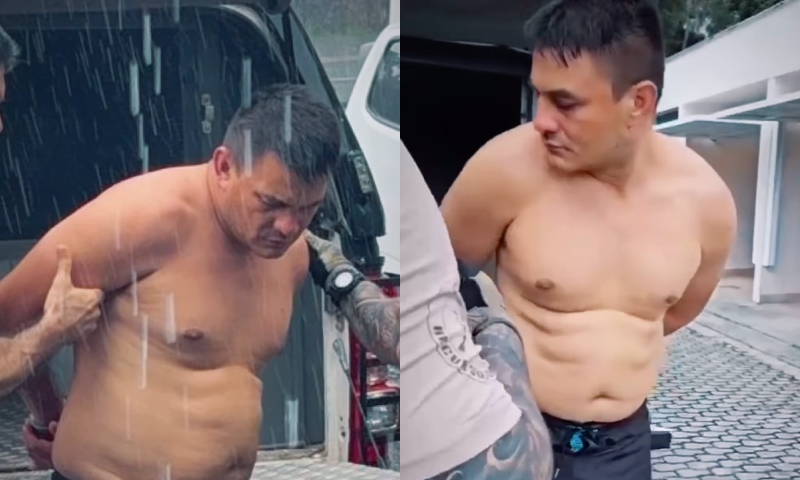 Homem que torturou e raspou cabelo da ex-mulher em motel é preso em Manaus