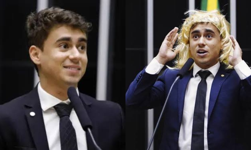Nikolas Ferreira reage à condenação de R$ 200 mil: “Meu crime foi usar peruca e denunciar ativistas”