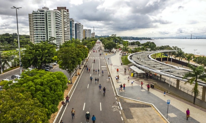 Trecho da Av. Coronel Teixeira será alterado para corrida ‘Manaus em Movimento’ neste domingo (4)