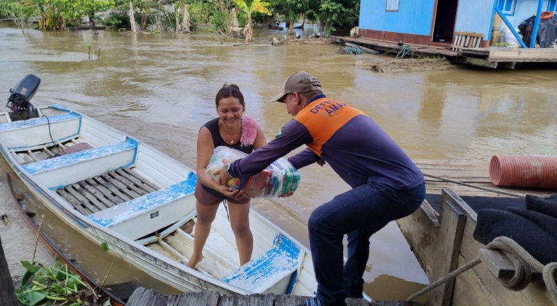 Alerta: cheia no Amazonas já afeta mais de 144 mil pessoas