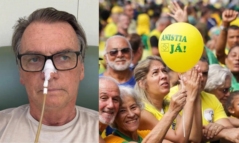 Anistia: Bolsonaro diz que vai tentar ir à manifestação do dia 7 de Maio
