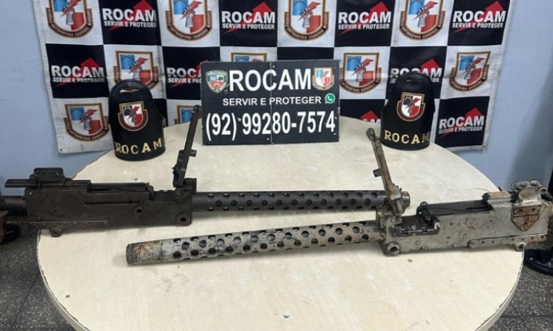 PM flagrado com submetralhadora de guerra em Manaus é liberado pela Justiça; MP tenta barrar soltura