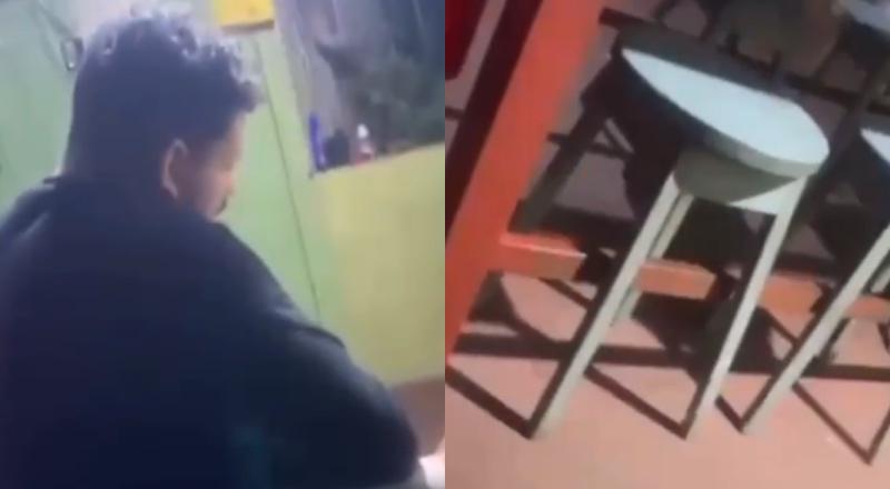 William “valentão” é filmado batendo na esposa que segurava bebê no AM: “Para, pelo amor de Deus!”; veja