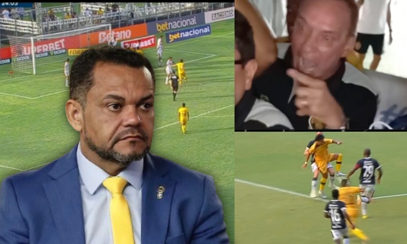 “Tá de enfeite na CBF?”: Rozenha não fiscaliza critérios de arbitragem e prejudica o Amazonas FC; veja vídeo