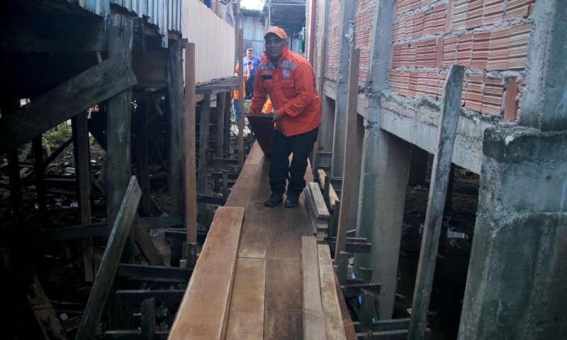 Prefeitura de Manaus intensifica ações preventivas contra cheias nos bairros de São Jorge e Educandos