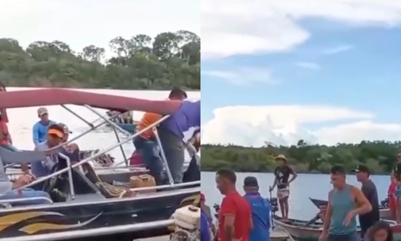 Menino de 3 anos morre afogado ao cair de barco em Barreirinha; veja vídeo