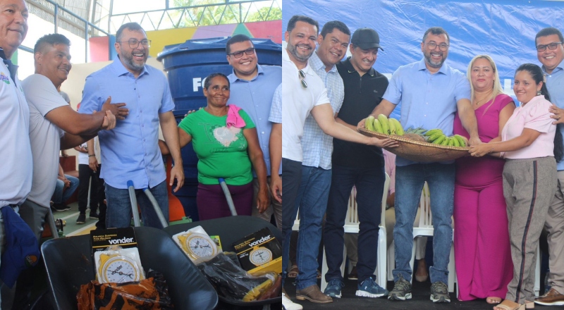 Em Barcelos, Sepror beneficia produtores rurais com entregas de insumos e implementos agrícolas