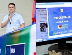 Prefeito David Almeida lança os editais dos programas Bolsa Idiomas e Bolsa Pós-Graduação; veja vídeo
