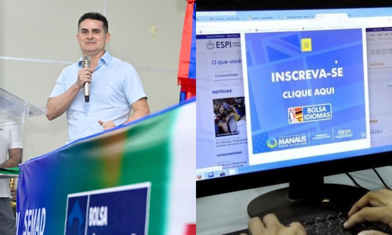 Prefeito David Almeida lança os editais dos programas Bolsa Idiomas e Bolsa Pós-Graduação 2025; veja vídeo