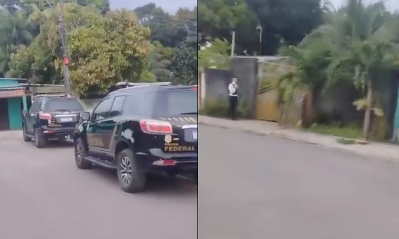 Urgente: Polícia Federal realiza operação em Iranduba; veja vídeo