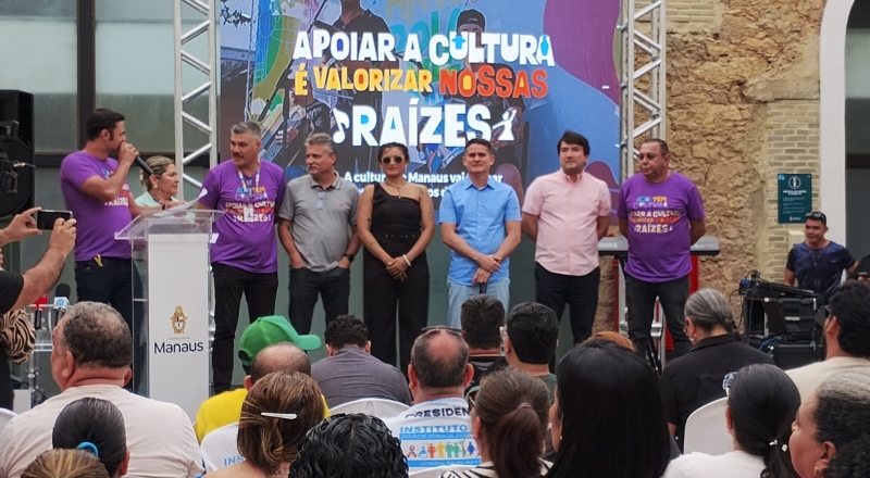 Prefeito David Almeida lança projeto “Arte Pela Cidade” e inicia nova fase da cultura em Manaus