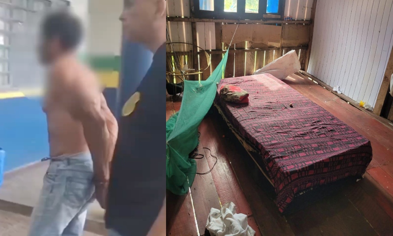 Homem é preso em Manacapuru após estuprar a própria mãe idosa e roubar a aposentadoria dela; veja vídeo
