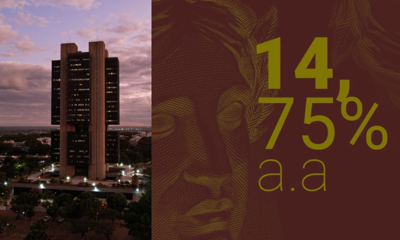 Descontrole Fiscal: Copom eleva taxa Selic a 14,75%, maior patamar em quase 20 anos