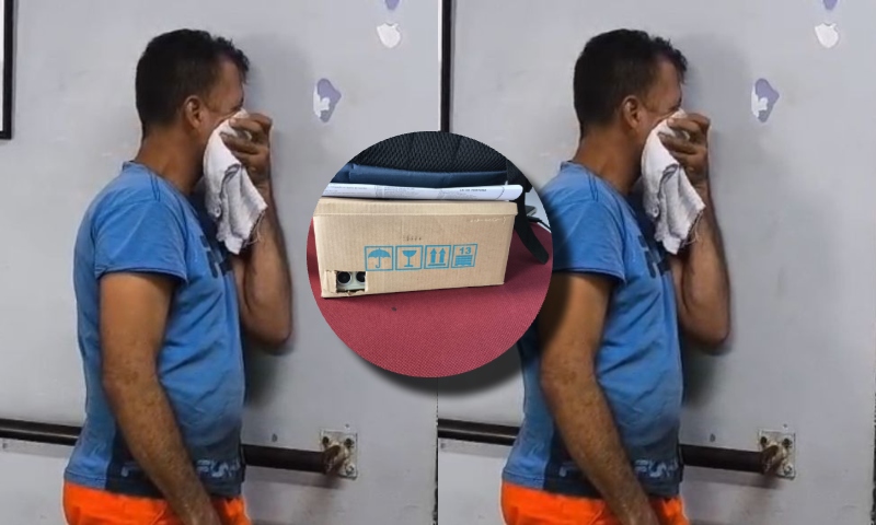 Venezuelano é preso após colocar câmera dentro de banheiro feminino no trabalho