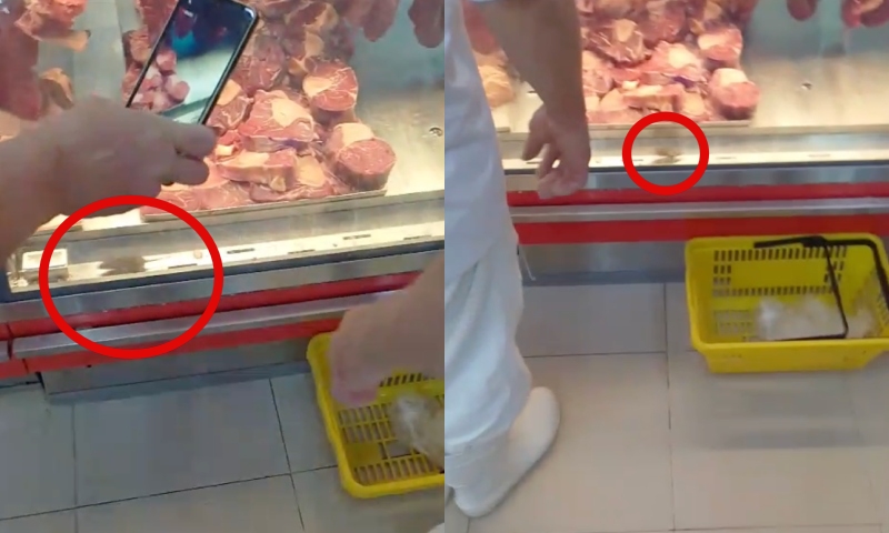 Carne de rato: ‘Ratatouille’ é filmado andando em açougue do supermercado Rodrigues em Manaus; veja vídeo