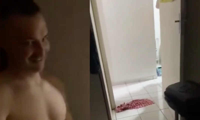 Segredo revelado: PM é filmado em quarto de motel dividindo pistola com travestis