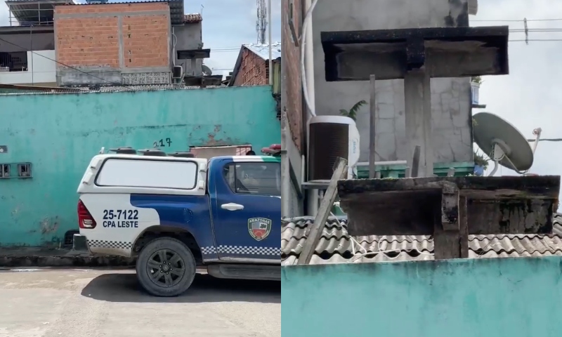 Homem tenta trocar caixa d’água e morre após cair de laje no Jorge Teixeira