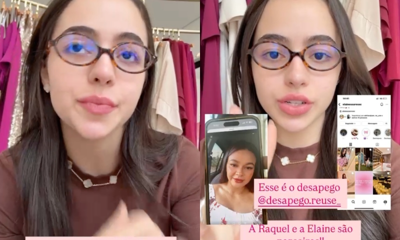 Empresária acusa dona de Brechó de roubar suas peças e vender a ‘preço de banana’: “De R$1800 por R$200”; veja vídeo