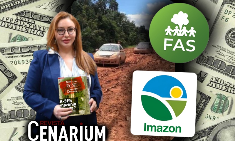 Cenarium desmascarada: revista é acusada de ser braço da sabotagem internacional das ONG’s que travam a BR-319 e atacam a soberania do Brasil