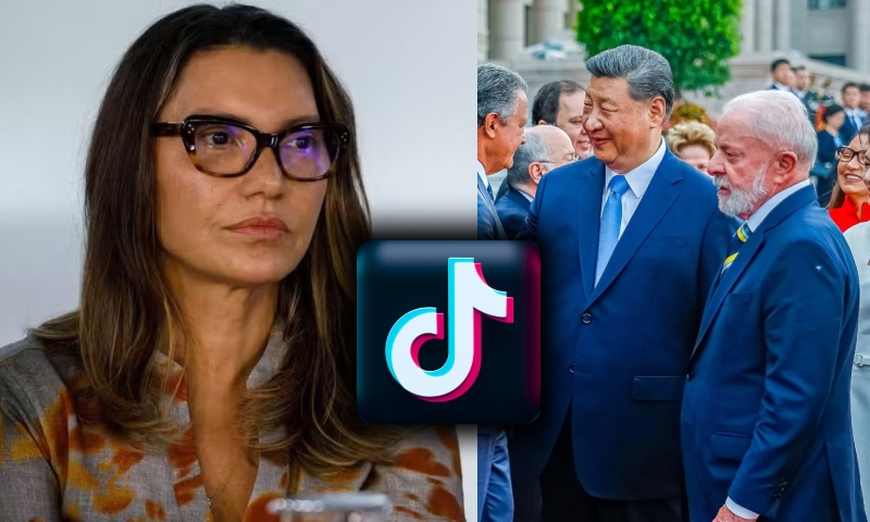 Janja faz Lula passar vergonha ao mencionar TikTok em reunião com Xi Jinping; veja vídeo