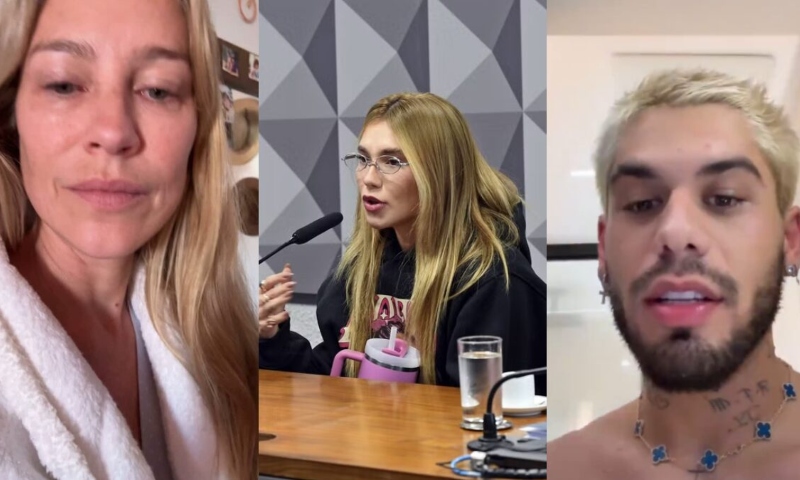 Luana Piovani critica Virginia em CPI das Bets e Zé Felipe rebate: “Biscoiteira”; veja vídeo