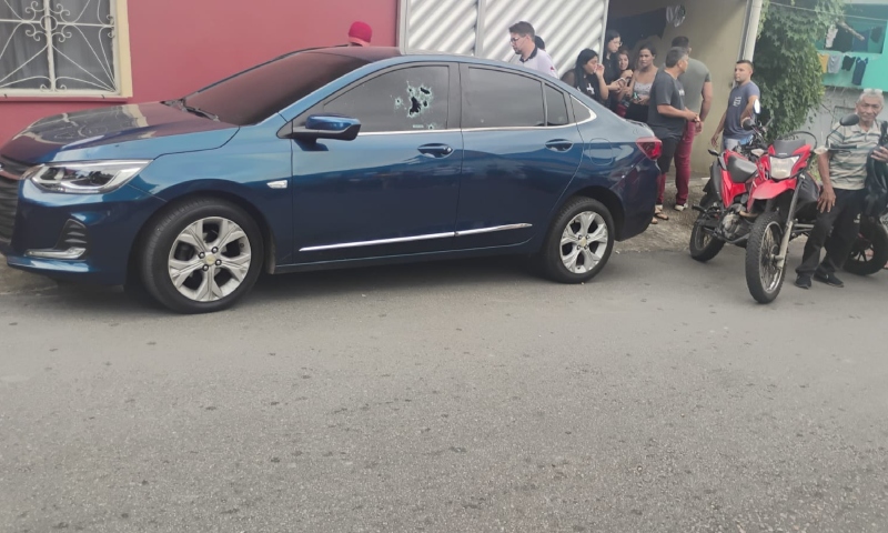 Urgente: homem que estava jurado de morte é executado no bairro Compensa; veja vídeos
