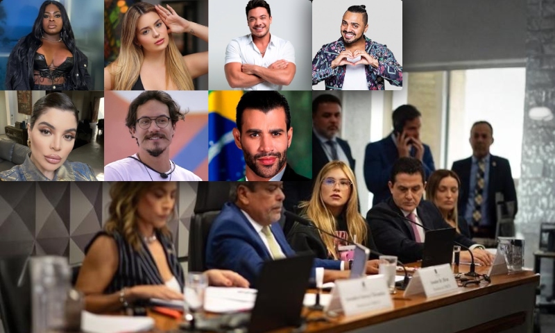 Jojo Todynho, Gkay, Viih Tube, Eliezer, Gusttavo Lima, Wesley Safadão e Tirulipa podem ser convocados na CPI das Bets