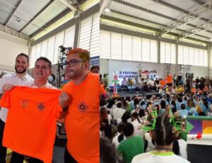 Prefeito David Almeida celebra 10 anos do Festival Olímpico da Educação Infantil e anuncia concurso público para a Semed; veja vídeo