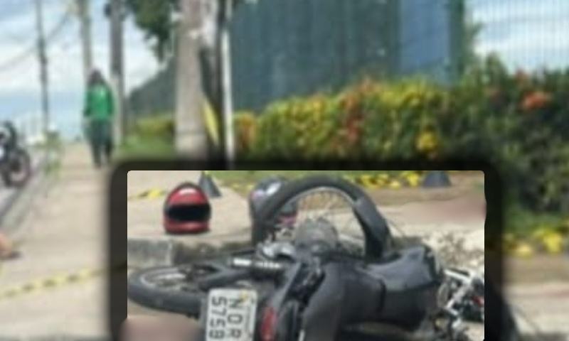 Acidente de moto no Distrito Industrial deixa passageiro em estado gravíssimo