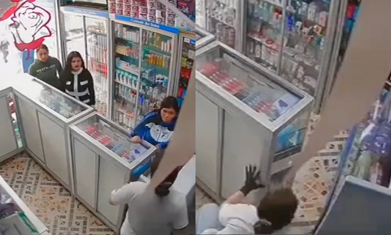 Revoltante: linda jovem é executada por homem misterioso dentro de drogaria; veja vídeo