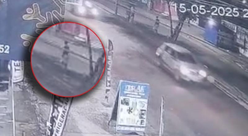 Urgente: veja momento em que mulher morre atropelada após ser empurrada por noiado em Manaus; veja vídeo