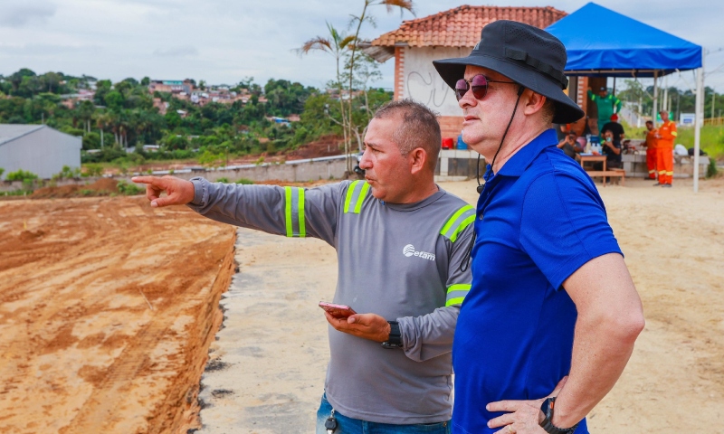 Prefeito David Almeida anuncia construção de novo conjunto habitacional com 576 moradias na avenida do Turismo