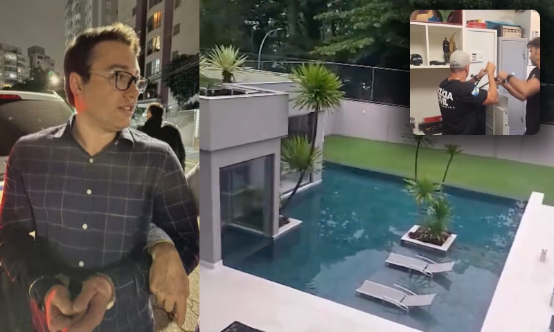 Mansão de empresário preso por lavar dinheiro para o CV é avaliada em mais de R$ 25 milhões; veja vídeo