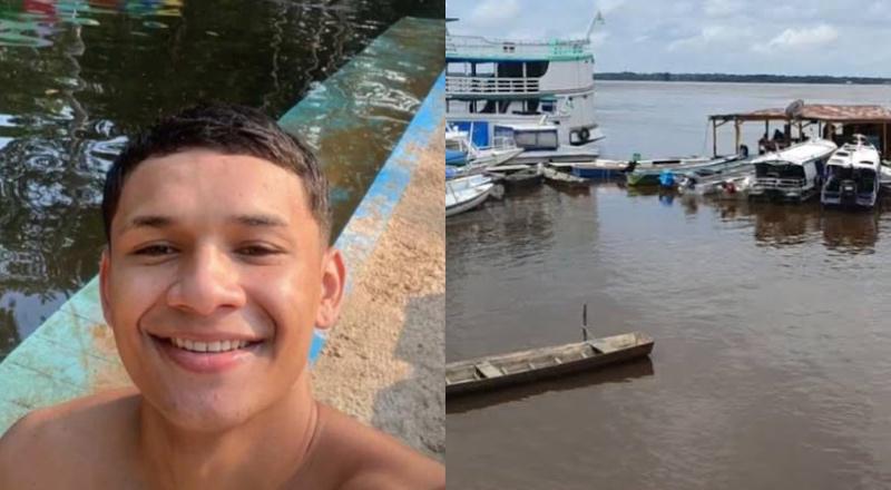 Tragédia: jovem é encontrado morto após pular de flutuante em Manaus