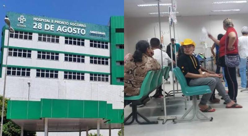 Crise na saúde do AM: deputado denuncia assassinatos por negligência no Hospital 28 de Agosto