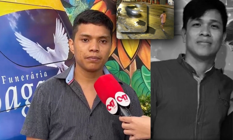 Familiares pedem Justiça durante velório de universitário atropelado no Centro de Manaus: “nada vai trazê-lo de volta”