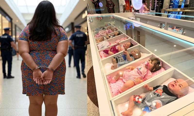 Mulher é condenada a 4 anos de prisão após roubar baby reborn dentro de Shopping