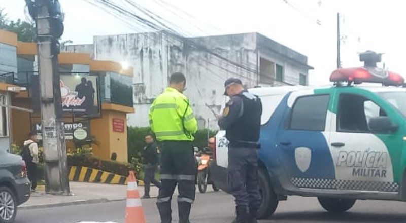 Urgente: motoqueiro morre em acidente na Cidade Nova; veja vídeo
